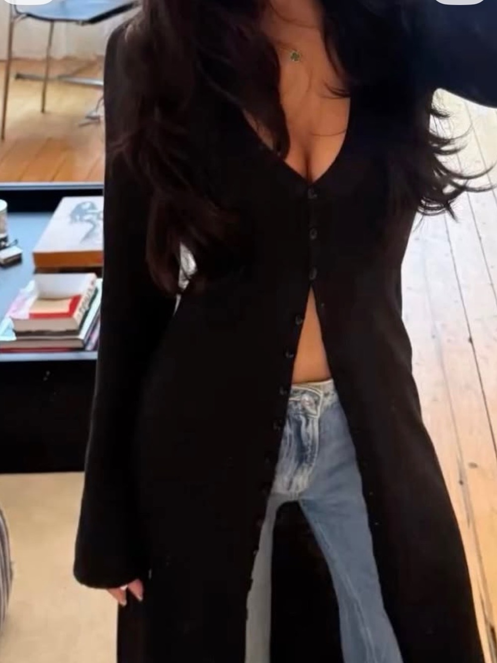 Victoria's Secret Black Cardigan